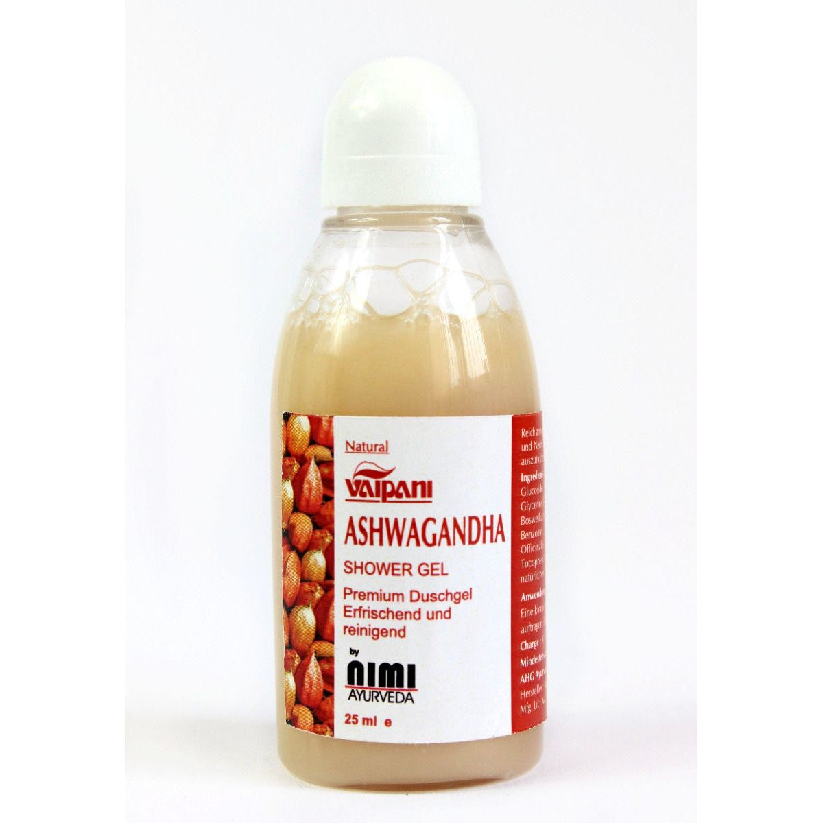 Ashwagandha Duschgel Premium, 25 - 200ml | Körperpflege | Vaipani