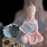 The Mahendra Nath "Buddha-Kerze" Einzelstück No. 001/001: Farbe Rosa