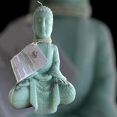 The Mahendra Nath "Buddha-Kerze" Einzelstück No. 001/001: Farbe Hellgrün