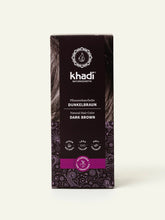 Khadi Pflanzenhaarfarbe Dunkelbraun, 100gr