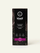 Khadi Pflanzenhaarfarbe Schwarz, 100 gr