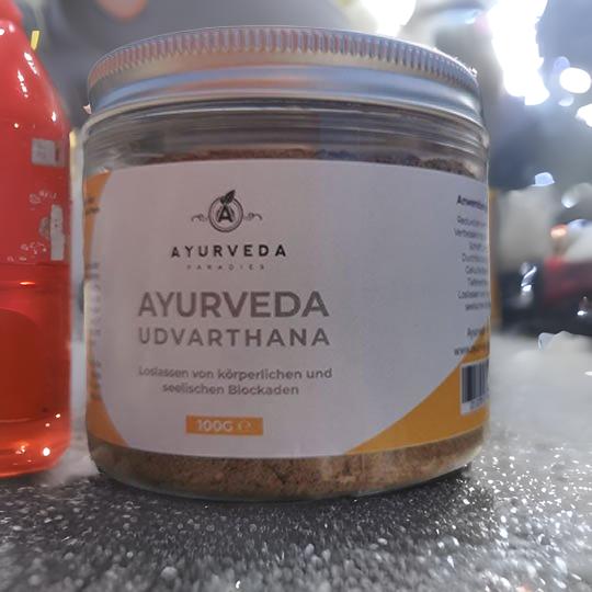 Ayurveda Udvarthana (Udvartana) Körperpeeling-Pulver Tridosha, 100 - 1'000gr | Ayurveda Kosmetik | Ayurveda Paradies Schweiz