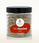 Fenchel ganze Samen oder gemahlen im Glas, Bio 70-80gr