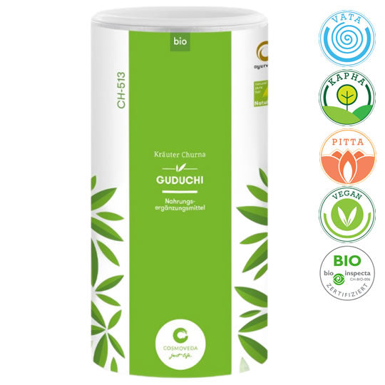 Bio Guduchi Churna, 250-500gr | Ayurveda Churna | Cosmoveda