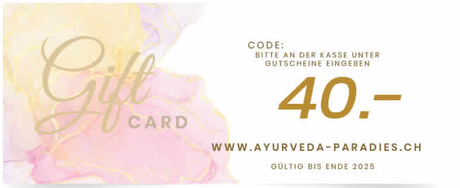 Gutscheine | Gutscheine | Ayurveda Paradies Schweiz