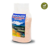 Kristallsalz Himalaya rosa gemahlen, nicht raffiniert, im Beutel, gross, 1KG | Salz | Madal Bal