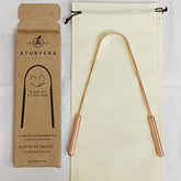 Zungenreiniger / Zungenschaber aus echtem Kupfer ECO | Körperpflege | Ayurveda Paradies Schweiz