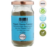 Pippali Churna Premium, 100-250 Gramm Glas | Ayurveda Churna | Nimi