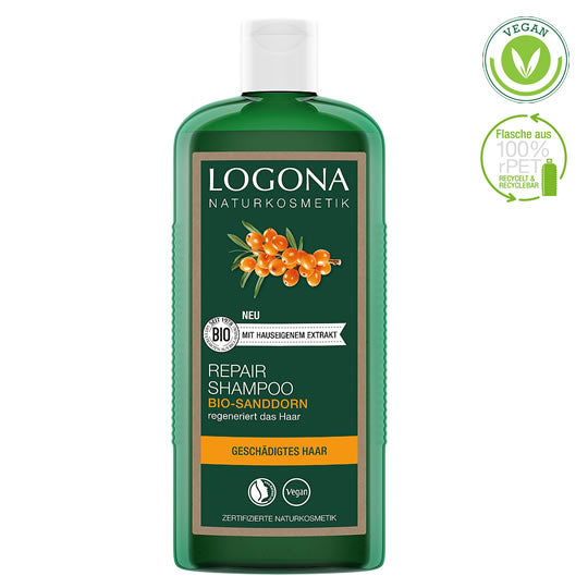 Repair & Pflege Shampoo Bio-Sanddorn, 250ml | Shampoo | Logona