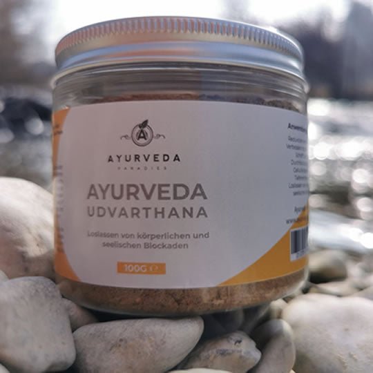 Ayurveda Udvarthana (Udvartana) Körperpeeling-Pulver Tridosha, 100 - 1'000gr | Ayurveda Kosmetik | Ayurveda Paradies Schweiz