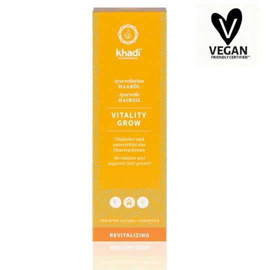 Ayurvedisches Haaröl Vitality Grow, 50ml | Khadi Natural