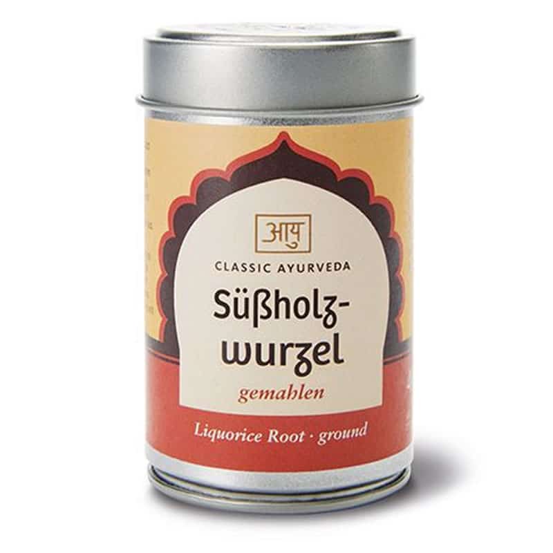Süssholzwurzel gemahlen, Bio 40g | Ayurveda Gewürz | Classic Ayurveda