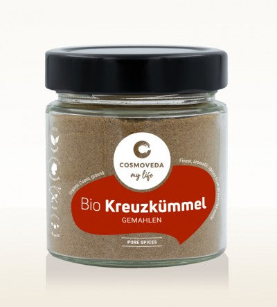 Cosmoveda Bio Kreuzkümmel gemahlen im Glas, 90g