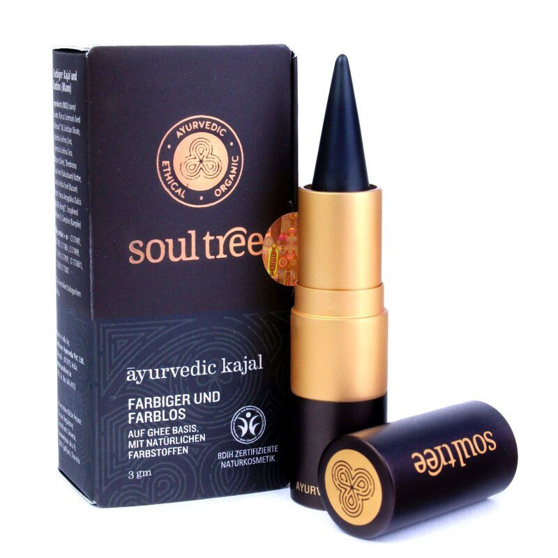 Soultree Ayurveda Kajal Schwarz Cold 021