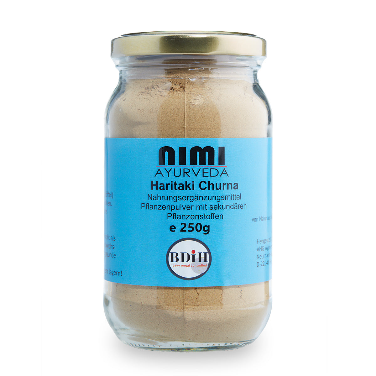 Haritaki Premium Churna (Ayurvedic spice powder), 100gr jar