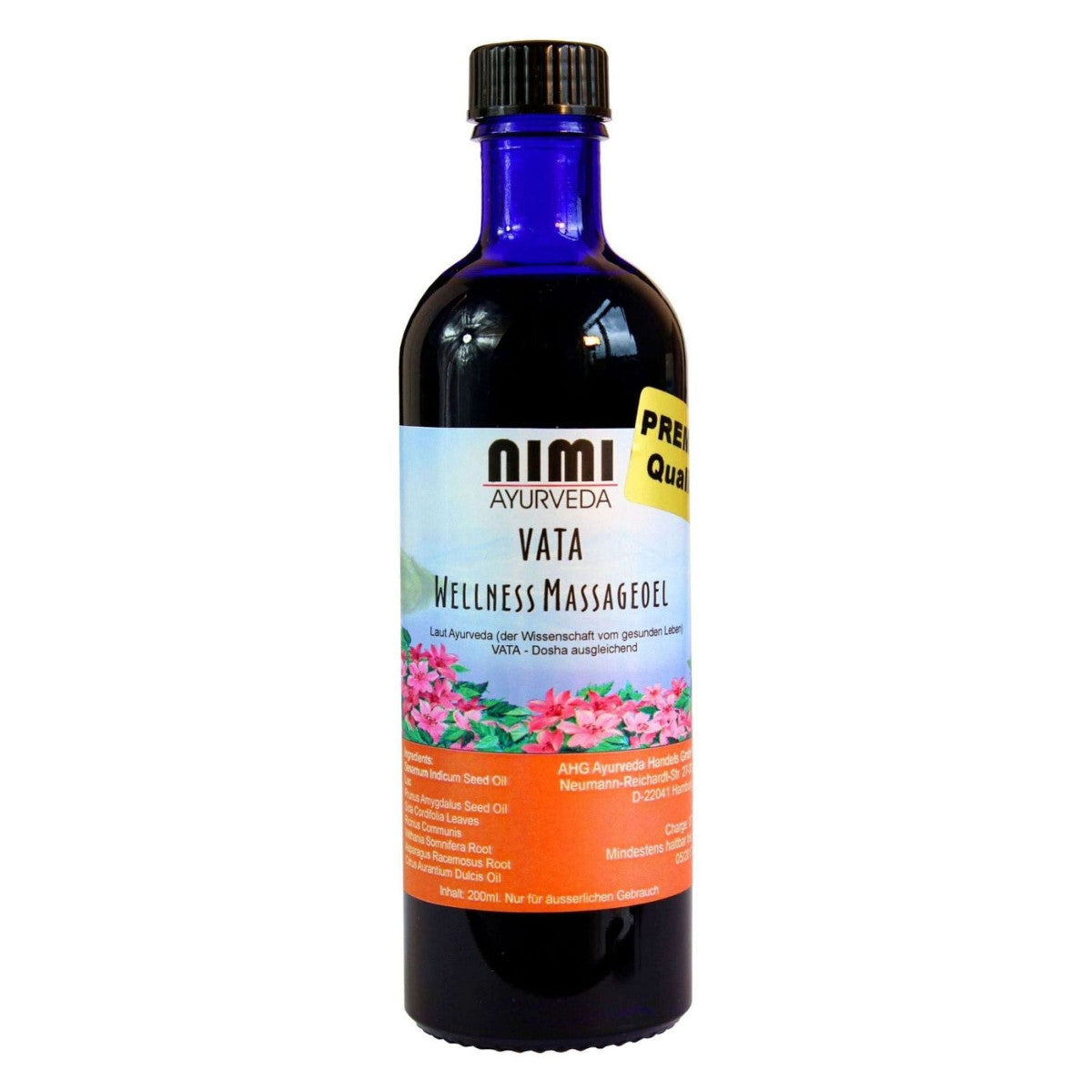 Nimi Vata Bio Massageöl, 200 ml