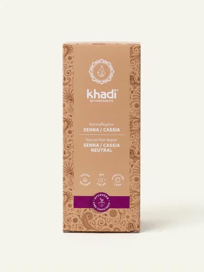 Khadi Pflanzenhaarfarbe farblos Senna/Cassia, 100g