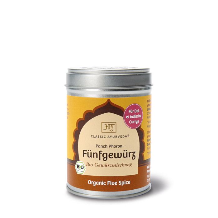 Classic Ayurveda Bio Fünfgewürz (Pancha Phoron), 80 g