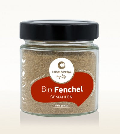 Fenouil graines entières ou moulues en pot, bio 70-80gr