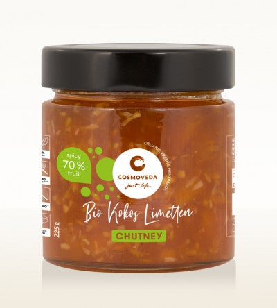 Cosmoveda Bio Kokos Limetten Chutney 225g