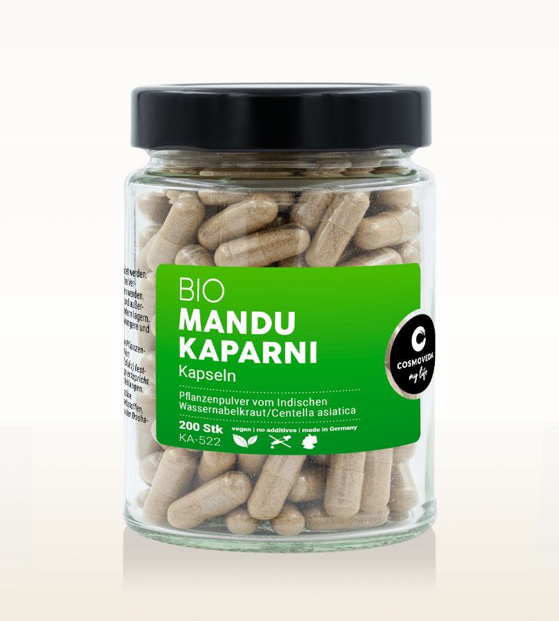Mandukaparni capsules and churna plant powder, organic