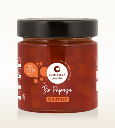 Cosmoveda Bio Papaya Chutney 225g
