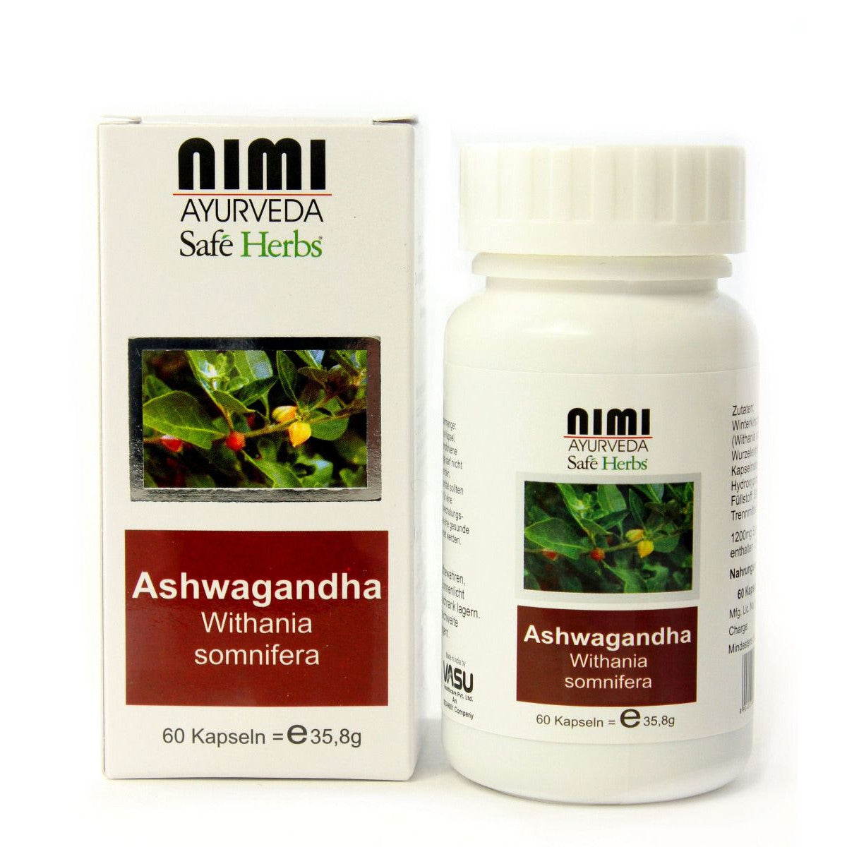Ashwagandha vegetarian. 60 capsules
