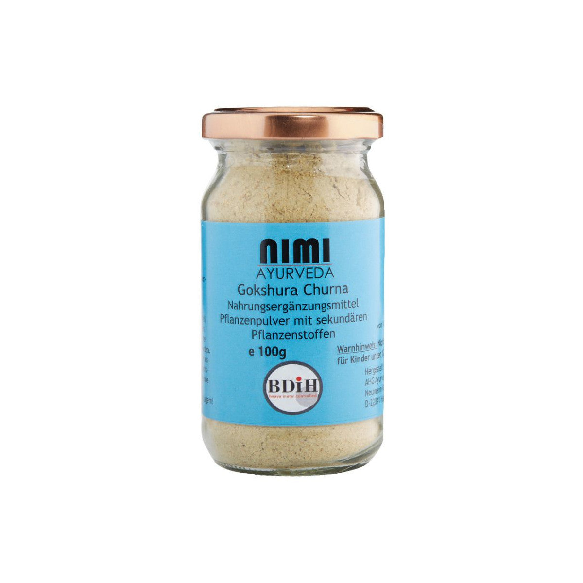 Nimi Gokshura Churna Premium, 200gr Glas