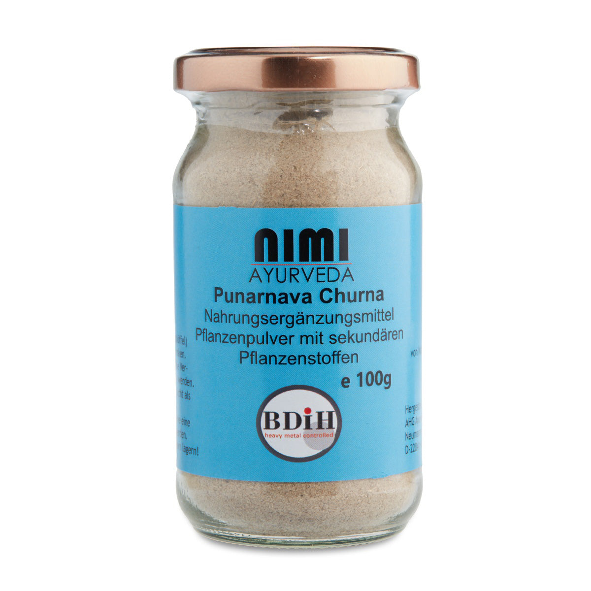 Punarnava spice powder Churna Premium, 100gr jar