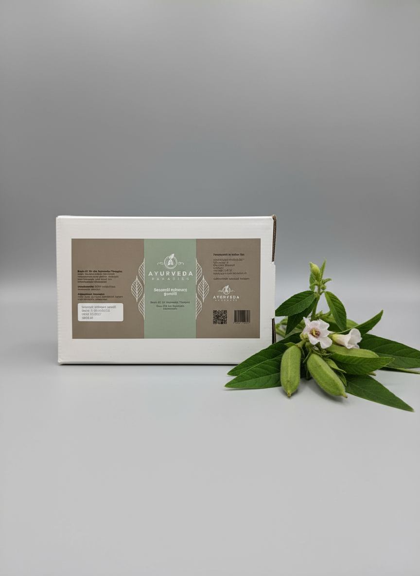 Ayurveda-Paradies Sesamöl Premium schwarz gereift, kalt gepresst: 5000 ml