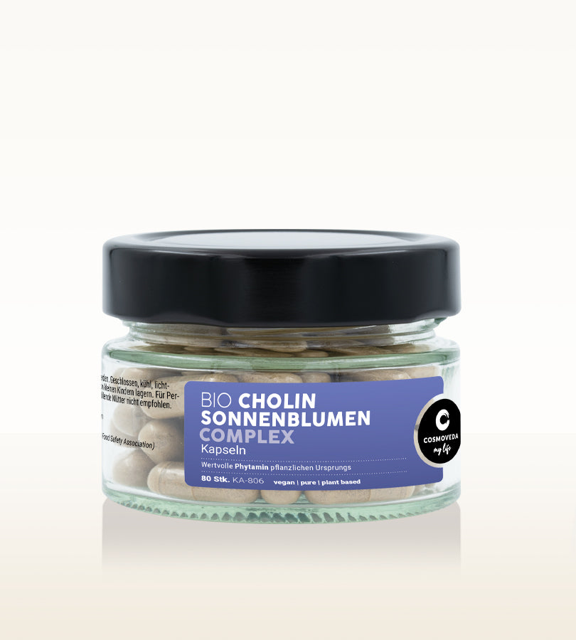 Cosmoveda Bio Cholin Sonnenblumen Complex, 80 Kapseln