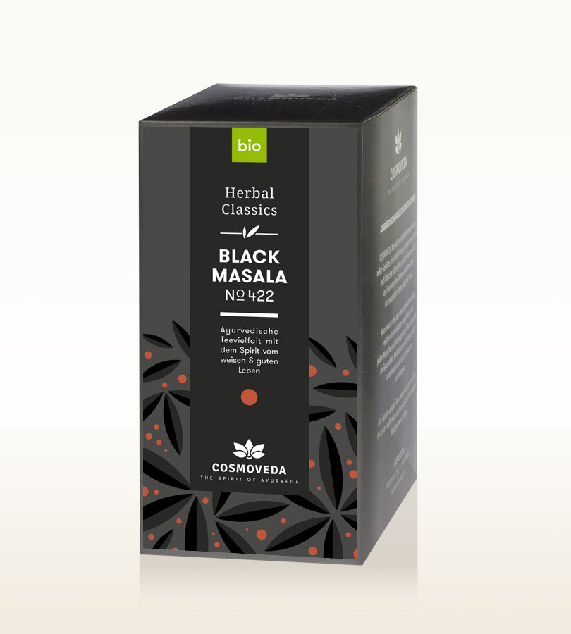 Cosmoveda Bio Tee Black Masala No. 422, 25 x 1,8 g