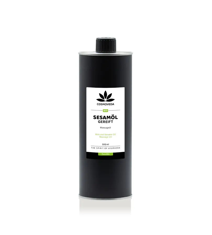 Cosmoveda Bio Sesamöl gereift (Massageöl), 500 ml