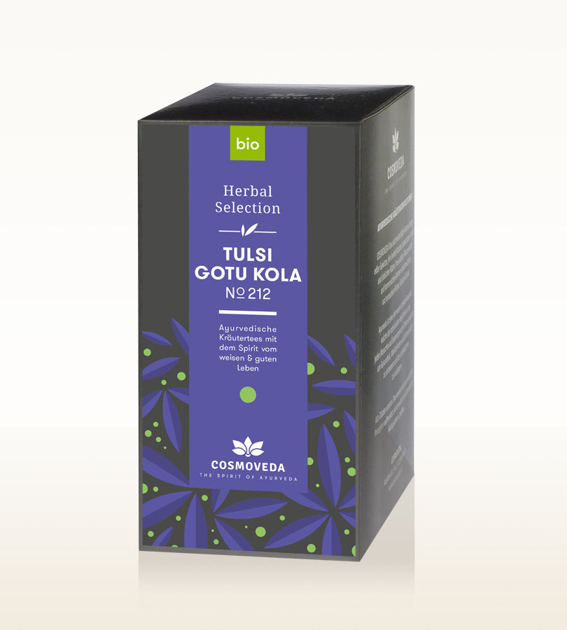 Cosmoveda Bio Tee TULSI GOTU KOLA No. 212, 25 x 1,8g