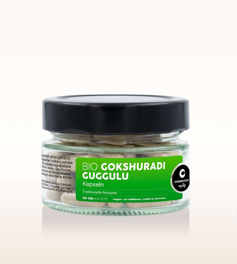 Cosmoveda Bio Gokshuradi Guggulu, 80 Kapseln