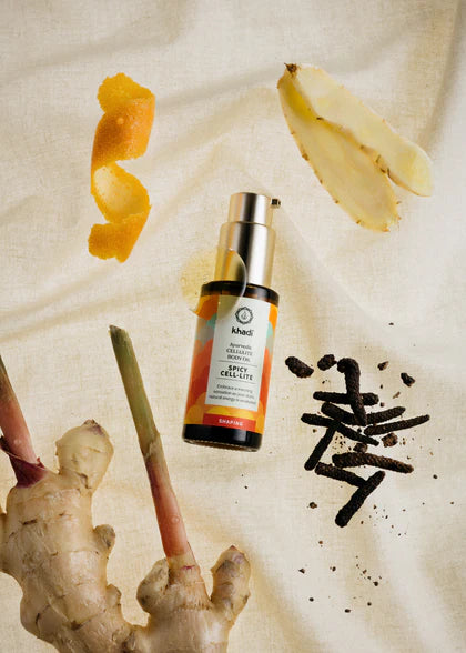 Khadi SPICY CELL-LITE, ayurvedisches Körperöl bei Cellulite, 50 ml