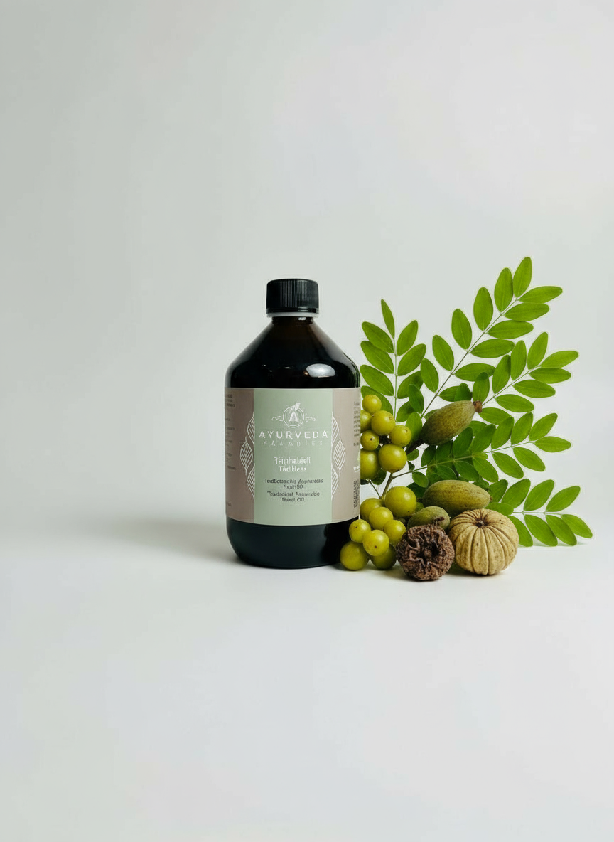 Ayurveda Paradies Triphaladi Thailam 100 ml, 200 ml, 500 ml Glasflaschen