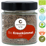 Organic cumin seeds whole and ground, 90-80gr