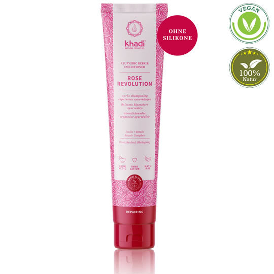 Ayurvedischer Repair Conditioner, Rose Revolution, 200ml | Haarpflege | Khadi Natural