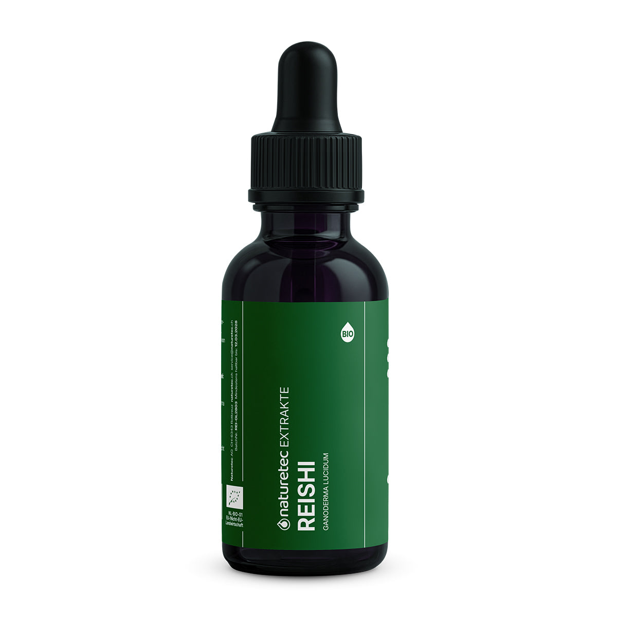 naturetec Reishi Extrakt Bio, Glasflasche 30 ml