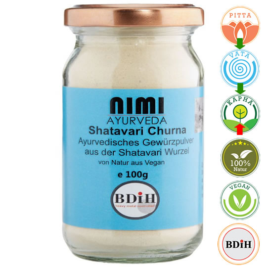 Shatavari Churna, 100gr Glas