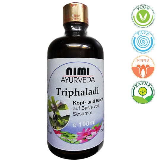 Thriphaladi Kopf- und Haaröl, 100ml | Ayurveda Öle | Nimi