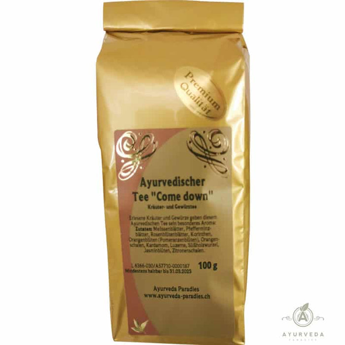 Ayurveda Premium Gold Tee «Come down» 100g - Ayurveda Paradies Schweiz