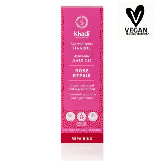 Ayurvedisches Haaröl Rose Repair, 50ml | Khadi Natural