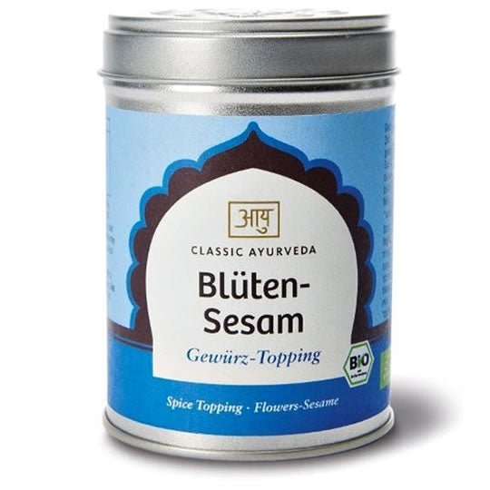 Blüten Sesam Topping, Bio, 70gr | Ayurveda Gewürz | Classic Ayurveda