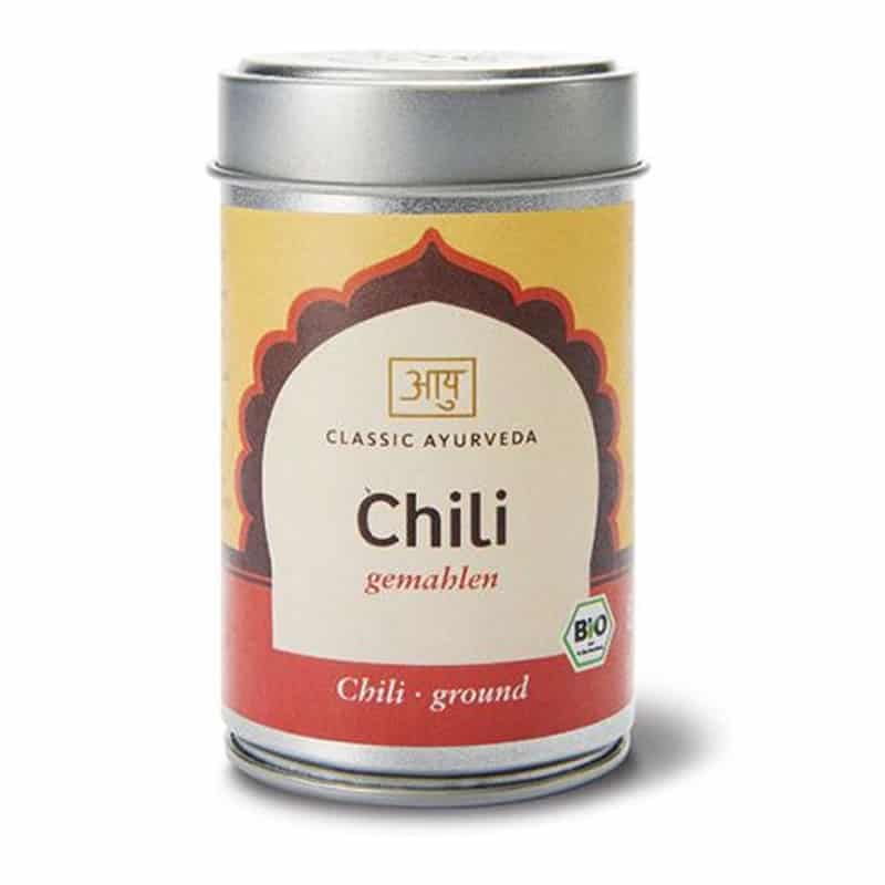 Bio Chili gemahlen, 50g - Ayurveda Paradies Schweiz