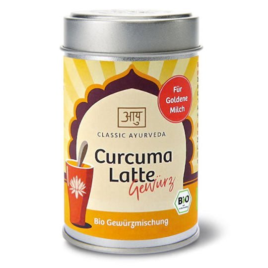 Bio Curcuma Latte, Gewürzmischung 50g - Ayurveda Paradies Schweiz