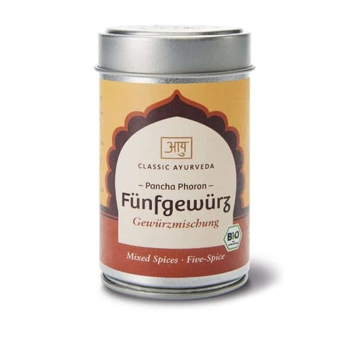Bio Fünfgewürz (Pancha Phoron) Gewürzmischung 50g - Ayurveda Paradies Schweiz