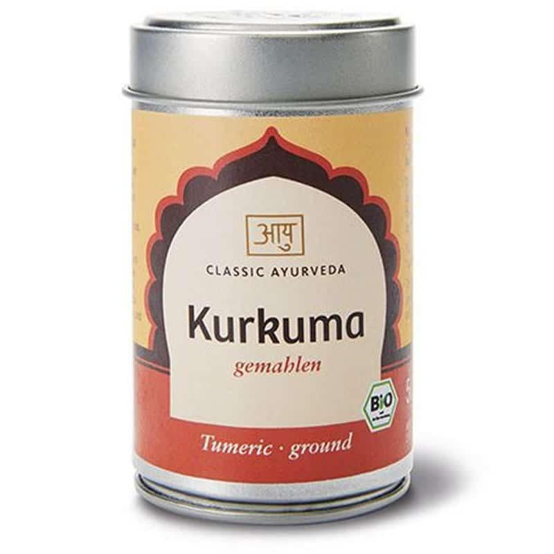 Bio Kurkuma Pulver gemahlen 50g - Ayurveda Paradies Schweiz