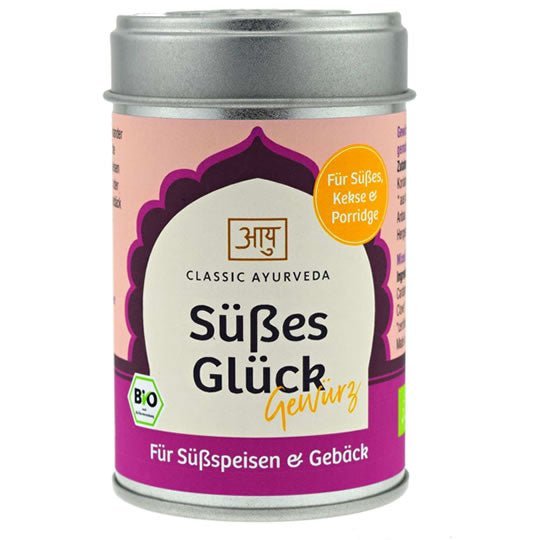 Bio Süsses Glück Gewürzmischung, 50gr - Ayurveda Paradies Schweiz
